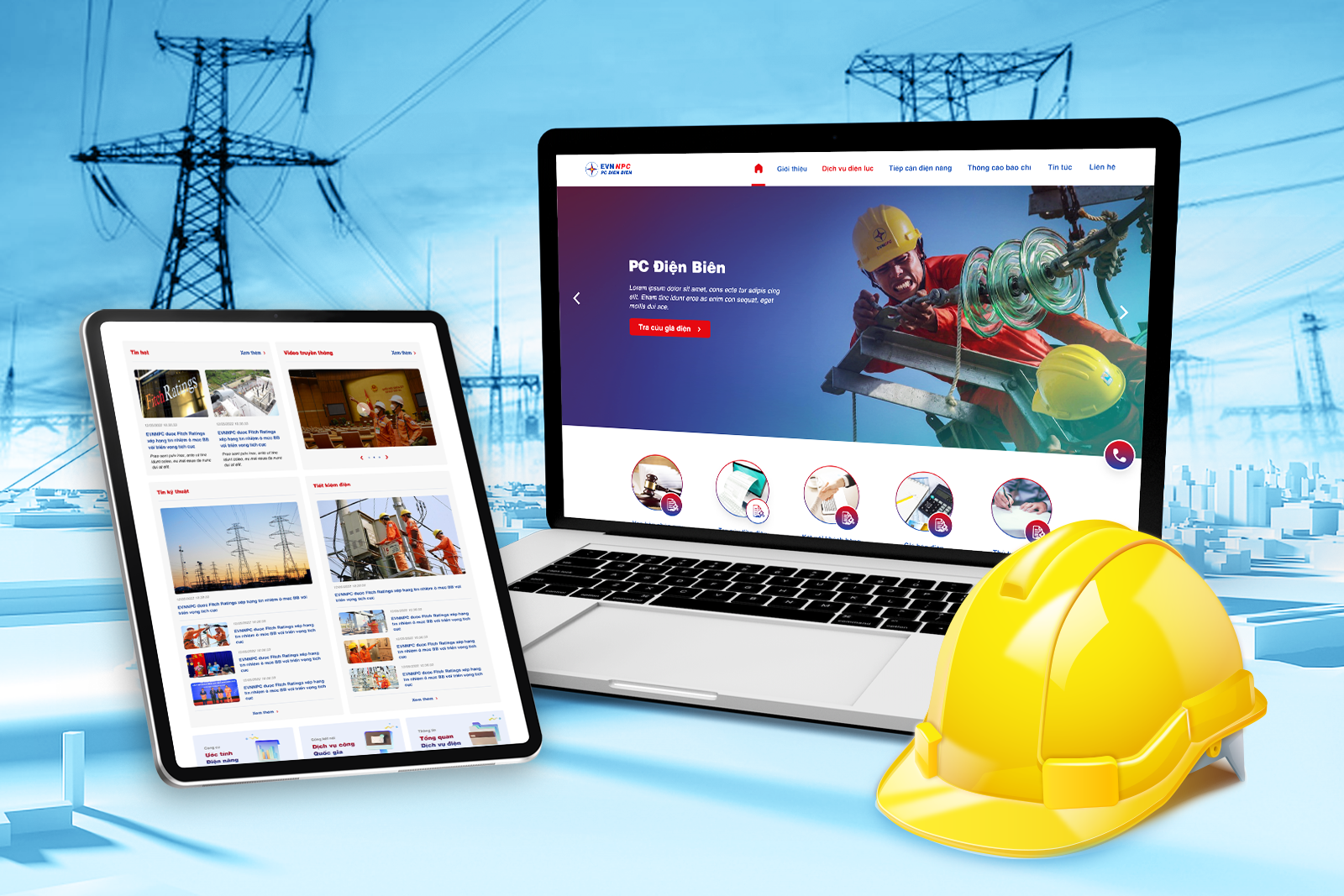EVN Dien Bien Website – Timely Support for Electricity Issues